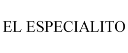 EL ESPECIALITO trademark