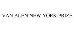 VAN ALEN NEW YORK PRIZE trademark