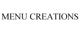 MENU CREATIONS trademark