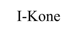 I-KONE trademark