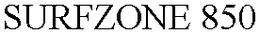 SURFZONE 850 trademark