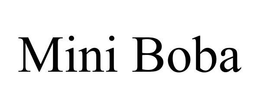 MINI BOBA trademark