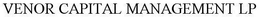 VENOR CAPITAL MANAGEMENT LP trademark