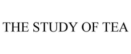 THE STUDY OF TEA trademark
