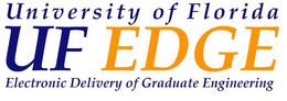 UF EDGE UNIVERSITY OF FLORIDA ELECTRONIC DELIVERY OF GRADUATE ENGINEERING trademark