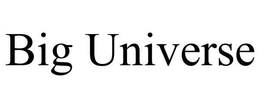 BIG UNIVERSE trademark