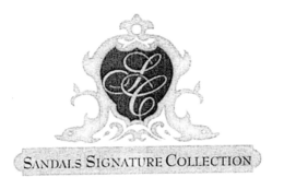 S C SANDALS SIGNATURE COLLECTION trademark