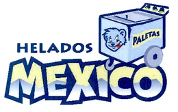 MEXICO HELADOS PALETAS trademark