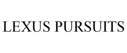 LEXUS PURSUITS trademark