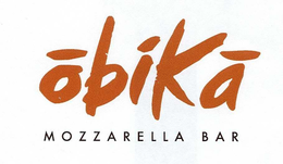 OBIKA MOZZARELLA BAR trademark