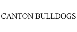 CANTON BULLDOGS trademark