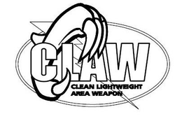 CLAW CLEAN LIGHTWEIGHT AREA WEAPON trademark