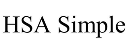 HSA SIMPLE trademark