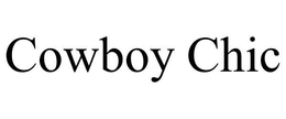 COWBOY CHIC trademark