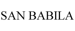 SAN BABILA trademark