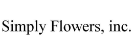 SIMPLY FLOWERS, INC. trademark