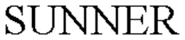 SUNNER trademark