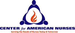 CENTER FOR AMERICAN NURSES SERVING THE NEEDS OF NURSES TODAY & TOMORROW trademark