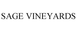 SAGE VINEYARDS trademark