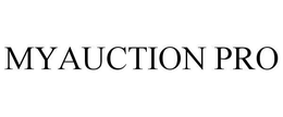 MYAUCTION PRO trademark