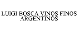 LUIGI BOSCA VINOS FINOS ARGENTINOS trademark