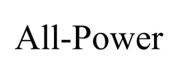 ALL-POWER trademark