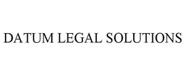 DATUM LEGAL SOLUTIONS trademark