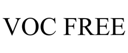 VOC FREE trademark
