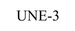 UNE-3 trademark