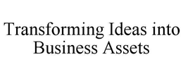 TRANSFORMING IDEAS INTO BUSINESS ASSETS trademark