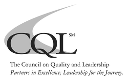 CQL THE COUNCIL ON QUALITY AND LEADERSHIP PARTNERS IN EXCELLENCE; LEADERSHIP FOR THE JOURNEY. trademark