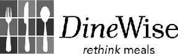 DINEWISE RETHINK MEALS trademark