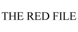 THE RED FILE trademark