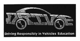 DRIVE DRIVING RESPONSIBLY IN VEHICLES EDUCATION trademark