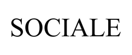 SOCIALE trademark