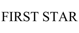 FIRST STAR trademark