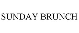 SUNDAY BRUNCH trademark