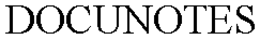 DOCUNOTES trademark