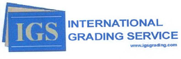IGS INTERNATIONAL GRADING SERVICE WWW.IGSGRADING.COM trademark