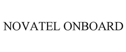 NOVATEL ONBOARD trademark