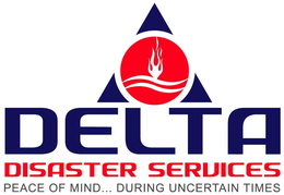 DELTA DISASTER SERVICES PEACE OF MIND...DURING UNCERTAIN TIMES trademark