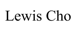 LEWIS CHO trademark