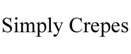 SIMPLY CREPES trademark