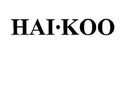 HAI·KOO trademark
