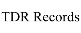 TDR RECORDS trademark