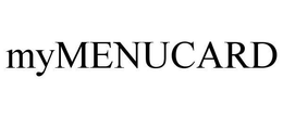 MYMENUCARD trademark