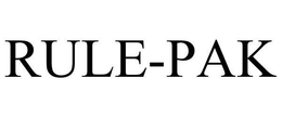 RULE-PAK trademark