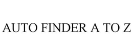 AUTO FINDER A TO Z trademark