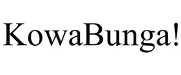 KOWABUNGA! trademark