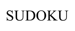 SUDOKU trademark